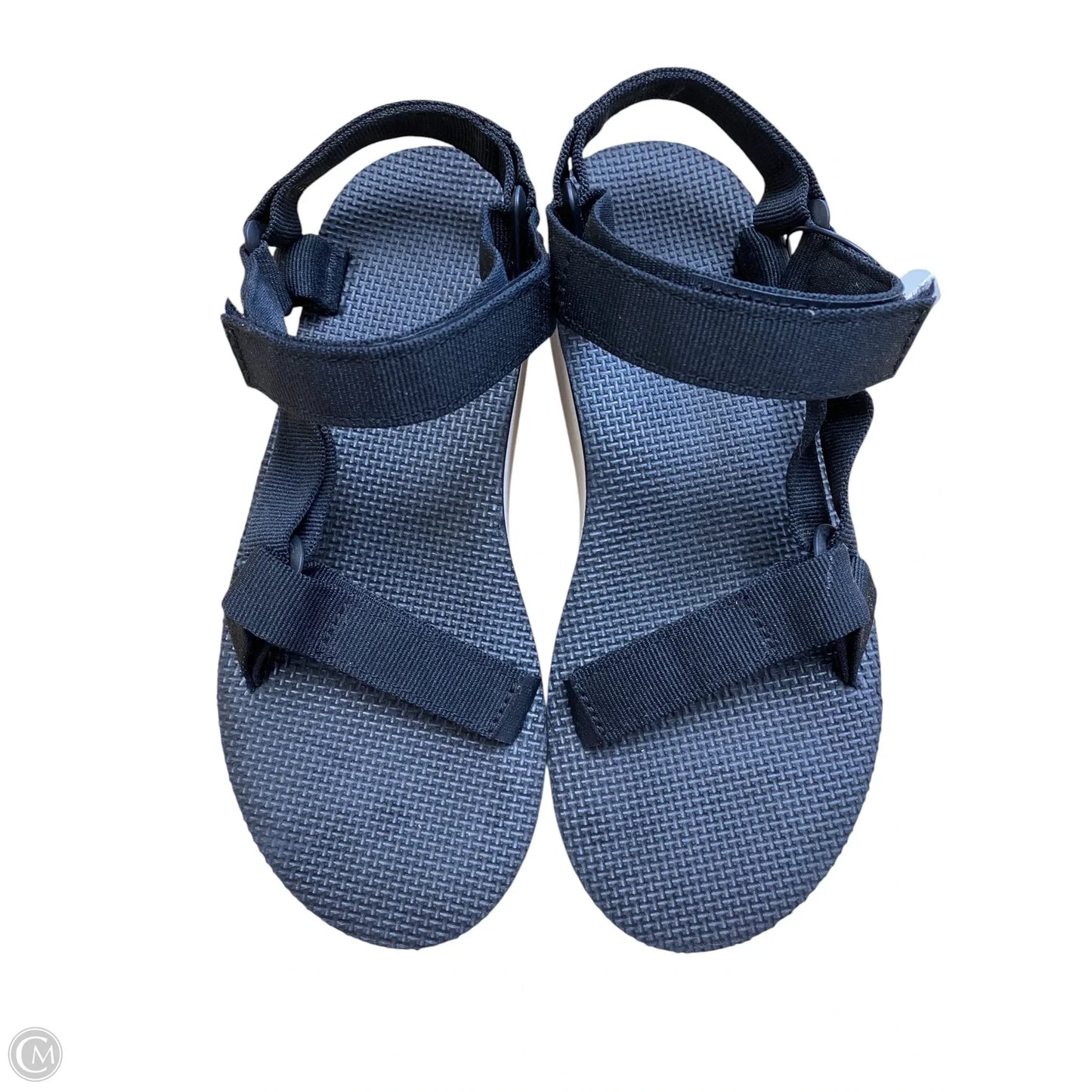 Sandals Heels Platform By Teva In Black, Size: 8