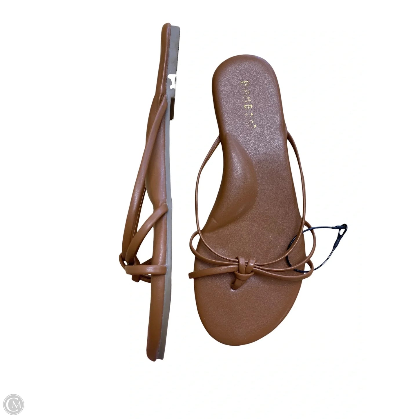 Sandals Flats By Bamboo In Brown, Size: 7.5