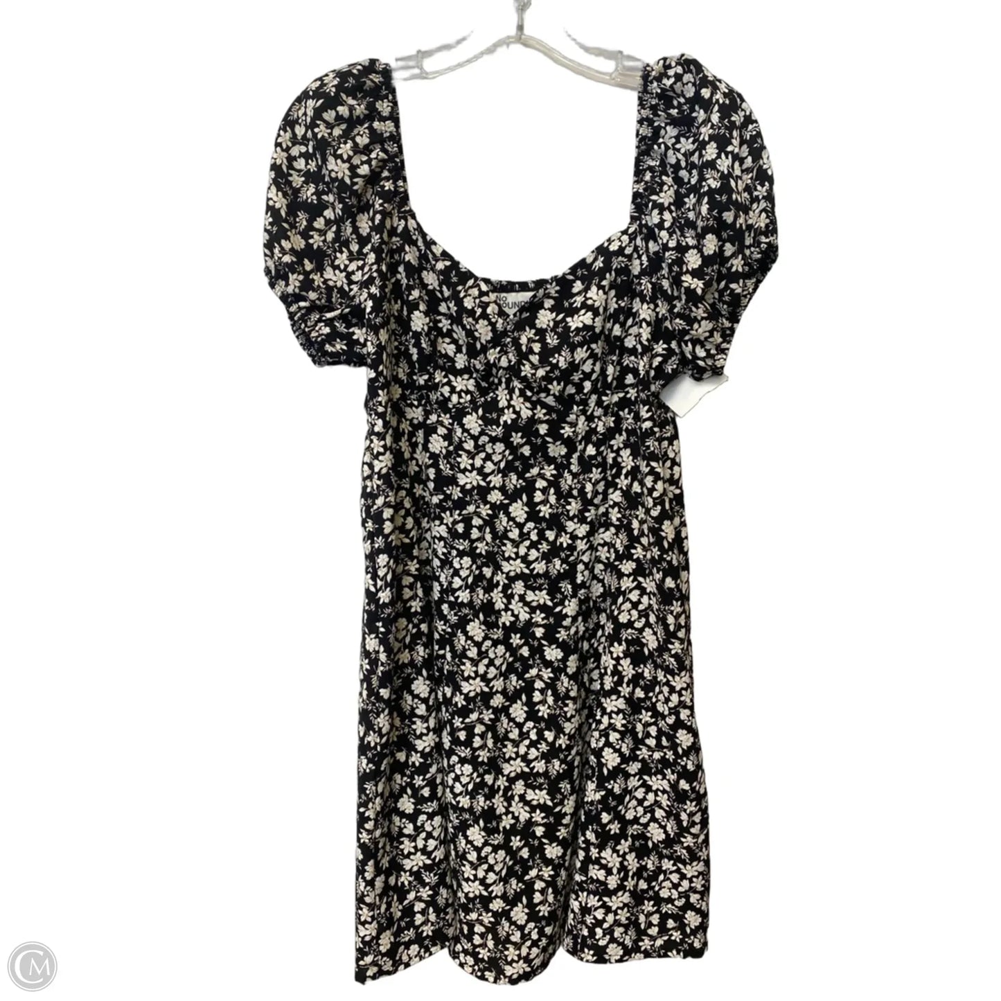 Dress Casual Midi By No Boundaries In Floral Print, Size: M