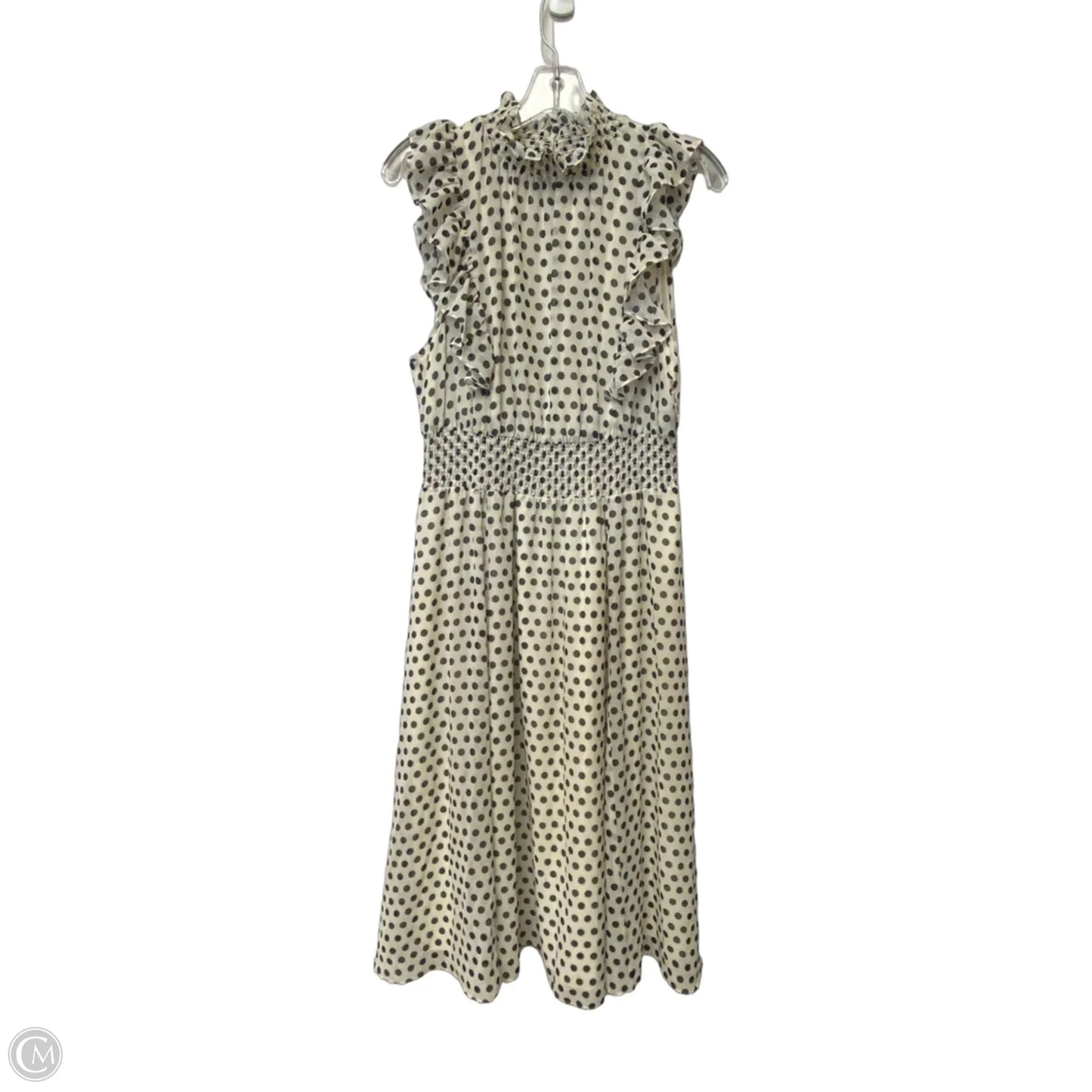 Dress Casual Midi By Alexia Admor In Polkadot Pattern, Size: 10