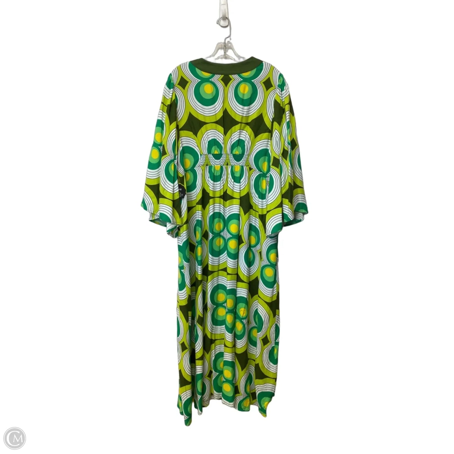 Dress Casual Maxi By Cmb In Green, Size: 14