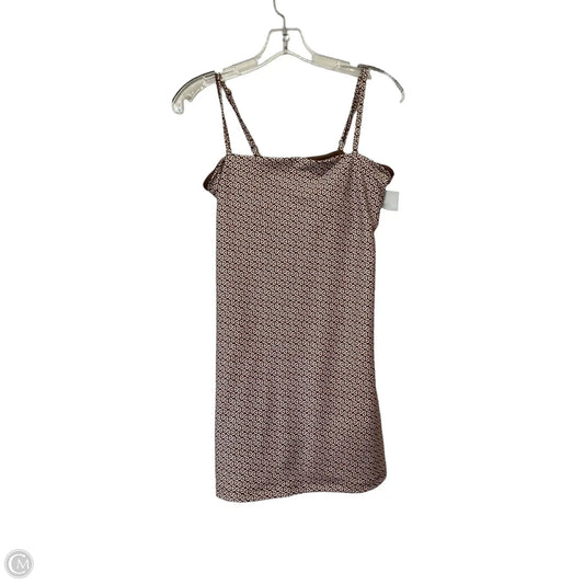 Dress Casual Short By Young Fabulous & Broke In Brown, Size: M