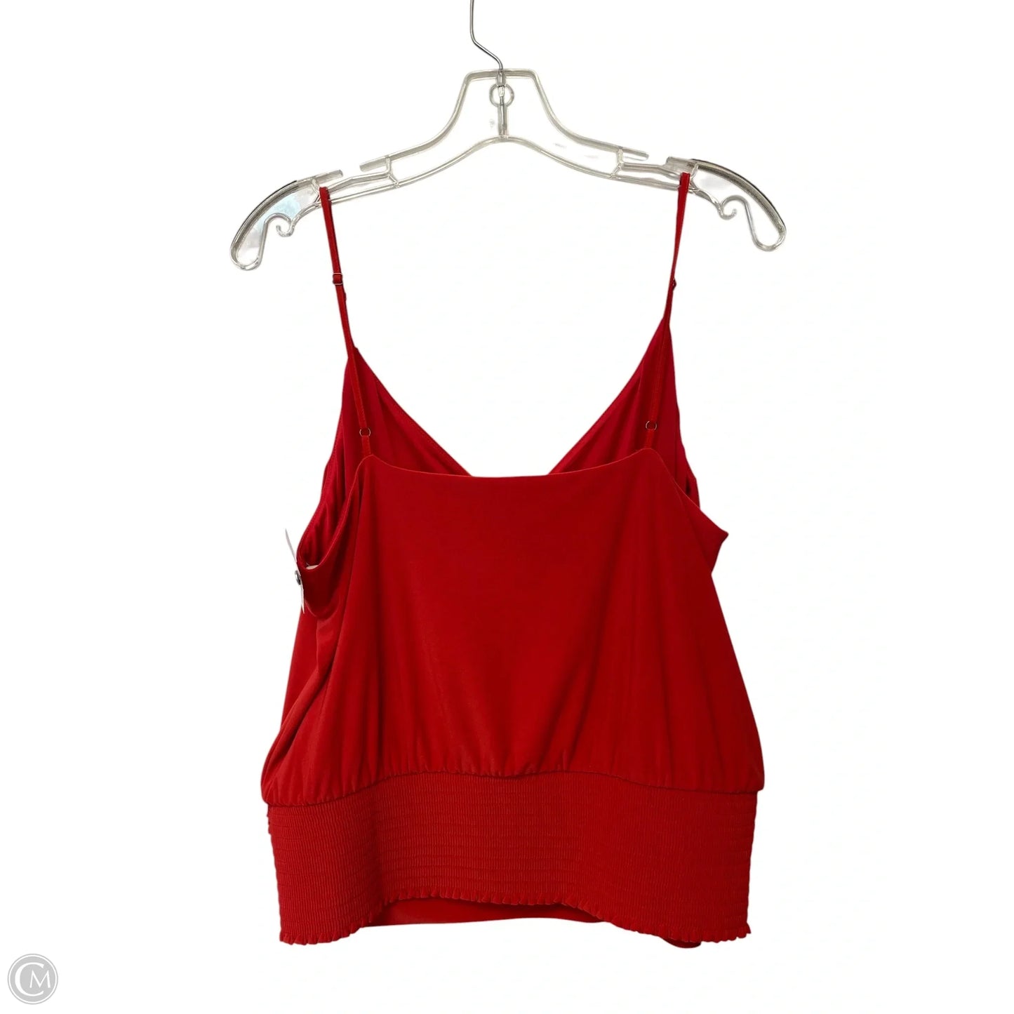 Top Sleeveless By White House Black Market In Red, Size: L