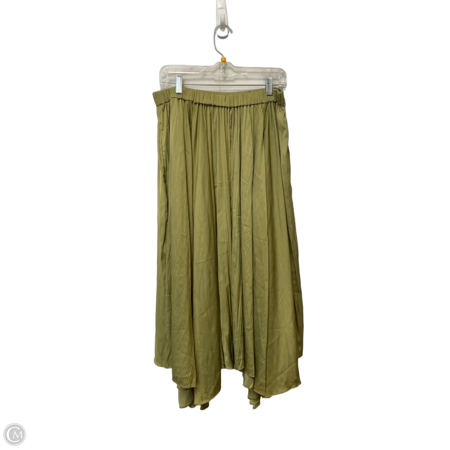 Skirt Maxi By Anthropologie In Green, Size: L