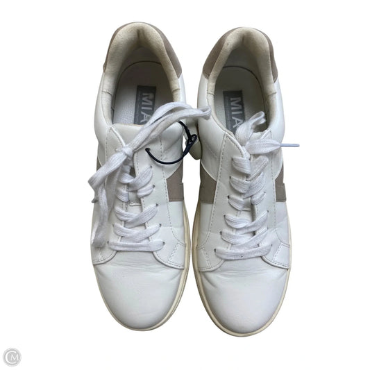 Shoes Sneakers By Mia In White, Size: 7.5