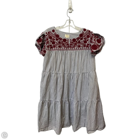 Dress Casual Midi By Clothes Mentor In Checkered Pattern, Size: S