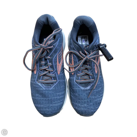 Shoes Athletic By Brooks In Grey, Size: 8.5