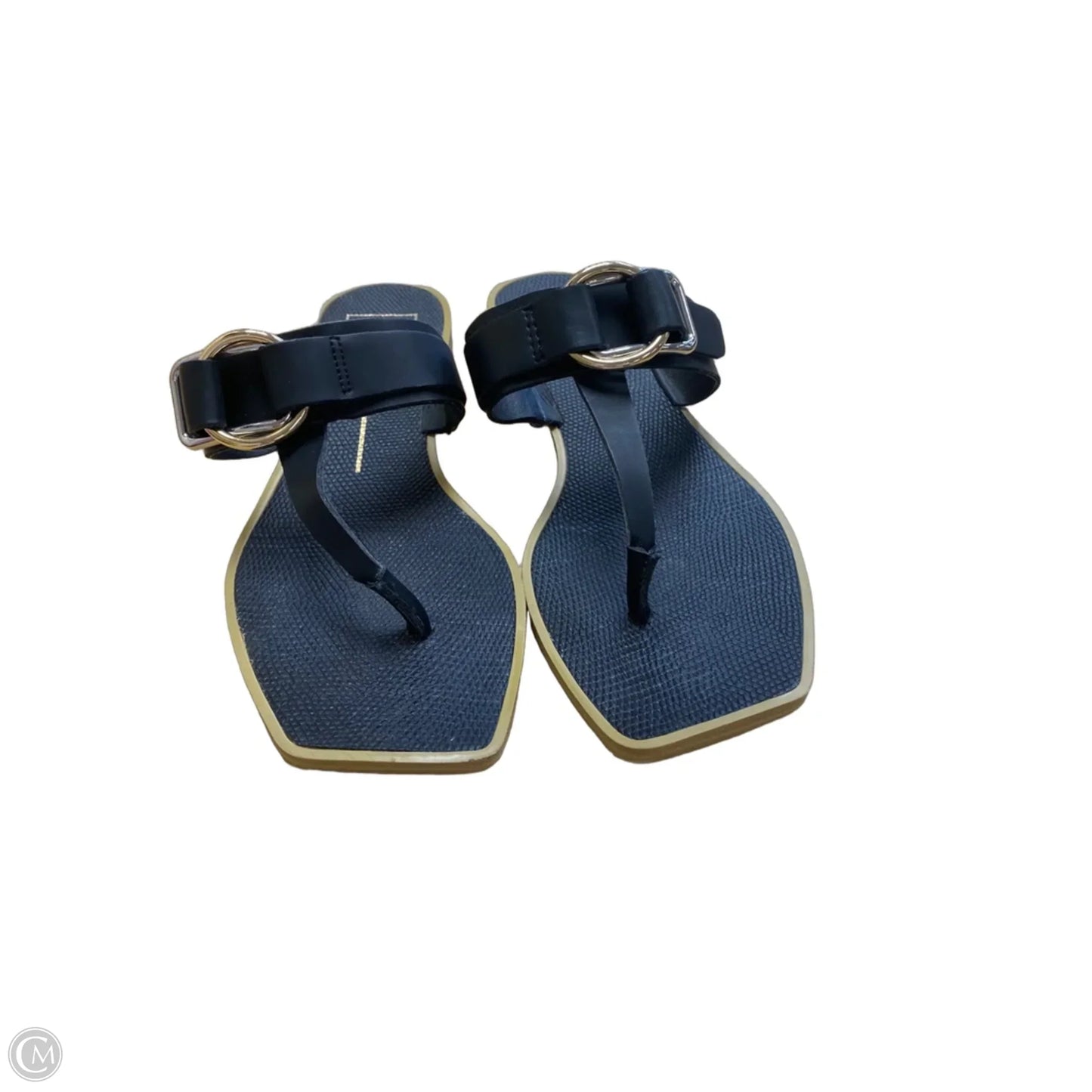 Sandals Flip Flops By Dolce Vita In Black, Size: 8