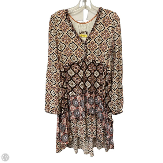 Dress Casual Midi By Anthropologie In Multi-colored, Size: M