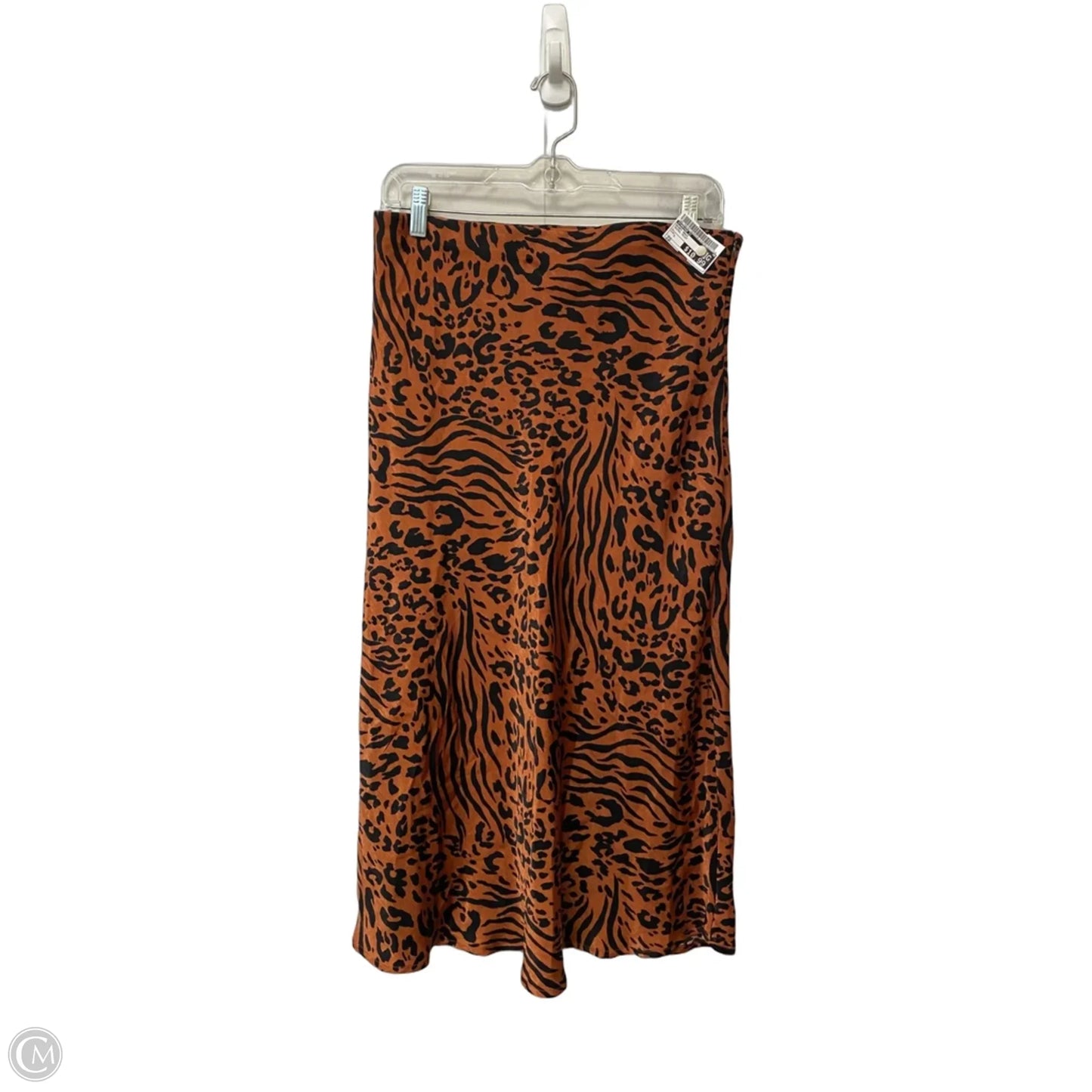 Skirt Maxi By Forever 21 In Animal Print, Size: L