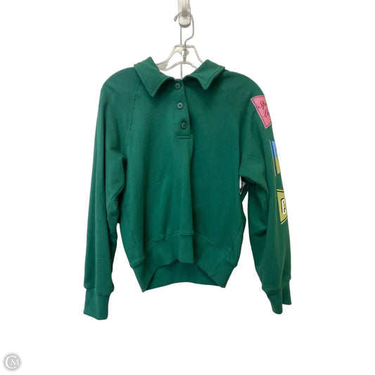 Sweatshirt Collar By Sundry In Green, Size: S