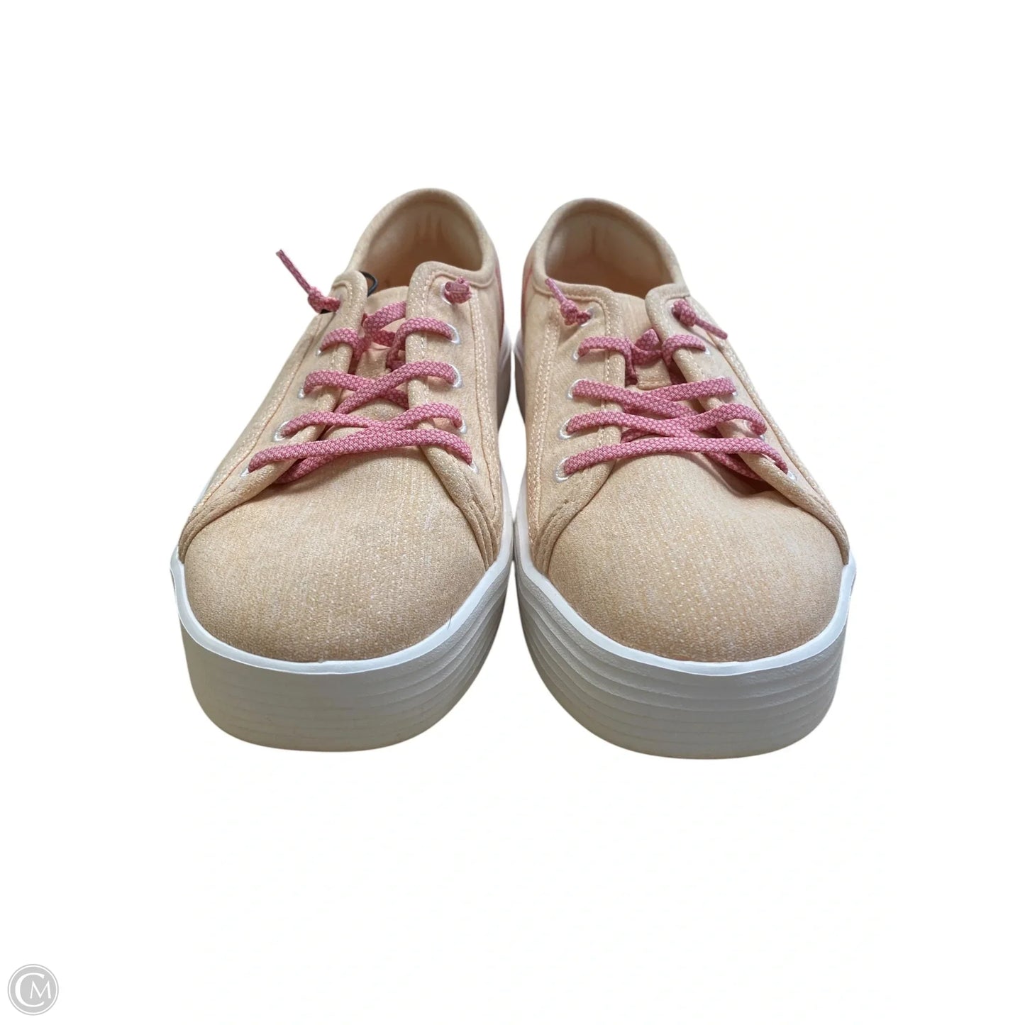 Shoes Flats By Hey Dude In Orange, Size: 9