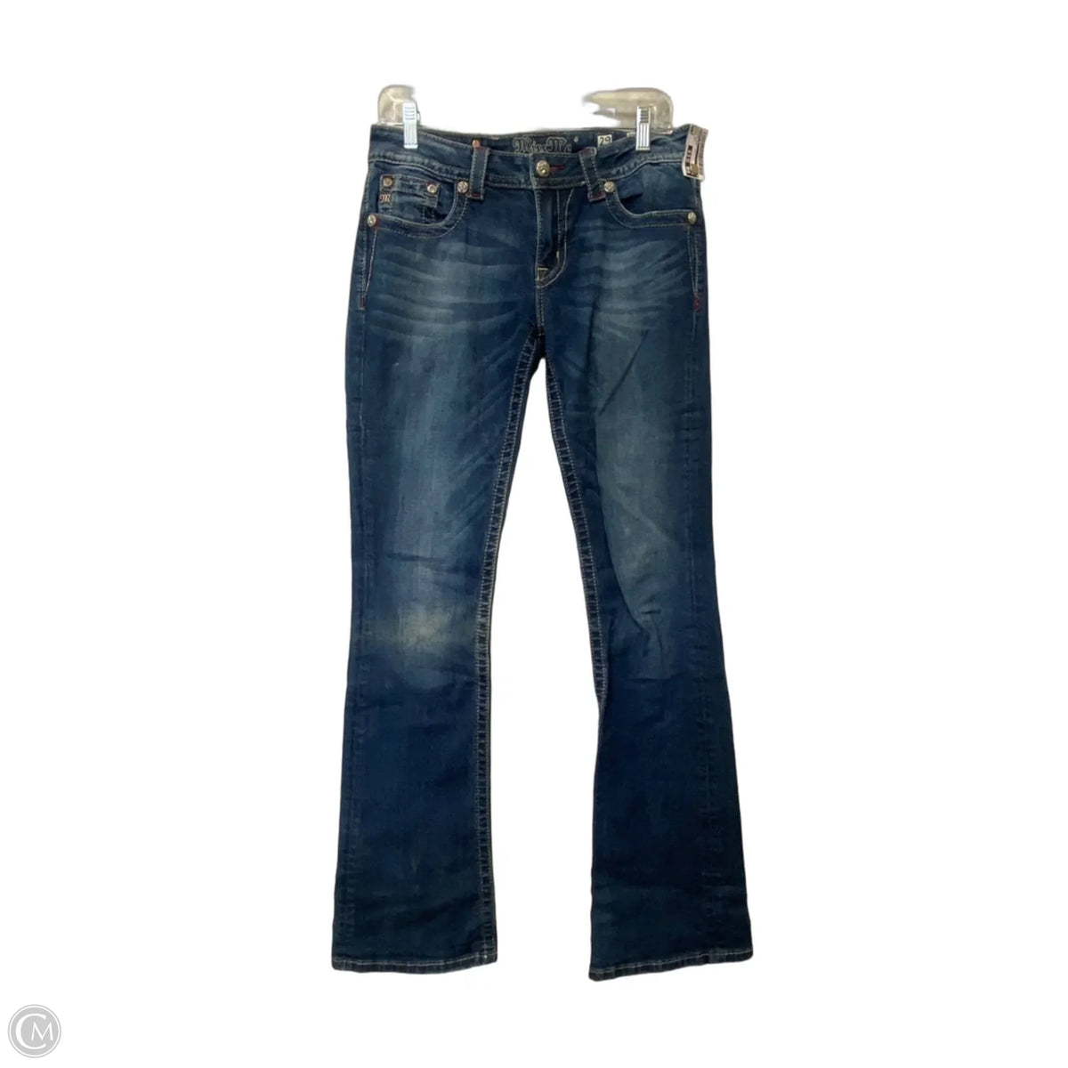 Jeans Boot Cut By Miss Me In Blue Denim, Size: 8