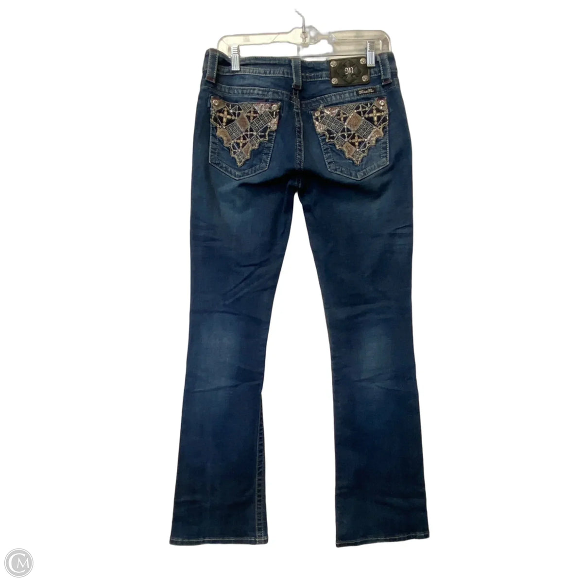 Jeans Boot Cut By Miss Me In Blue Denim, Size: 8