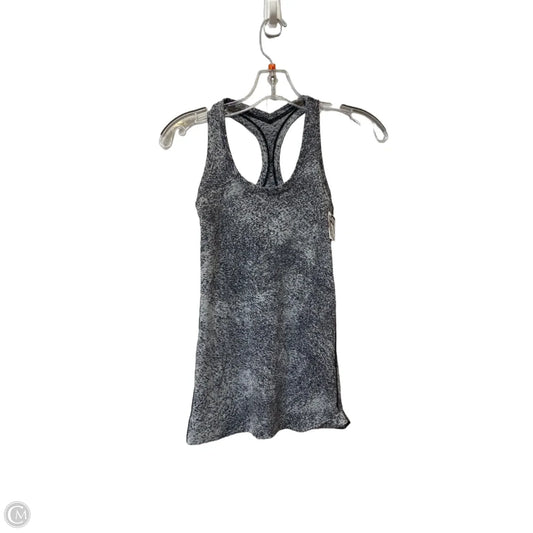 Athletic Tank Top By Lululemon In Grey, Size: 2