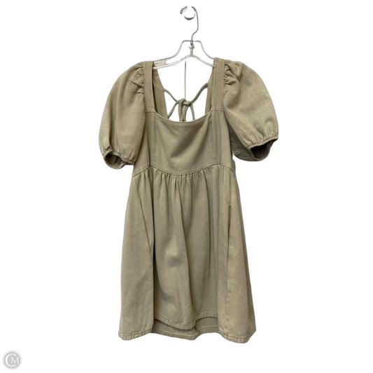 Dress Casual Midi By Ee Some In Tan, Size: M