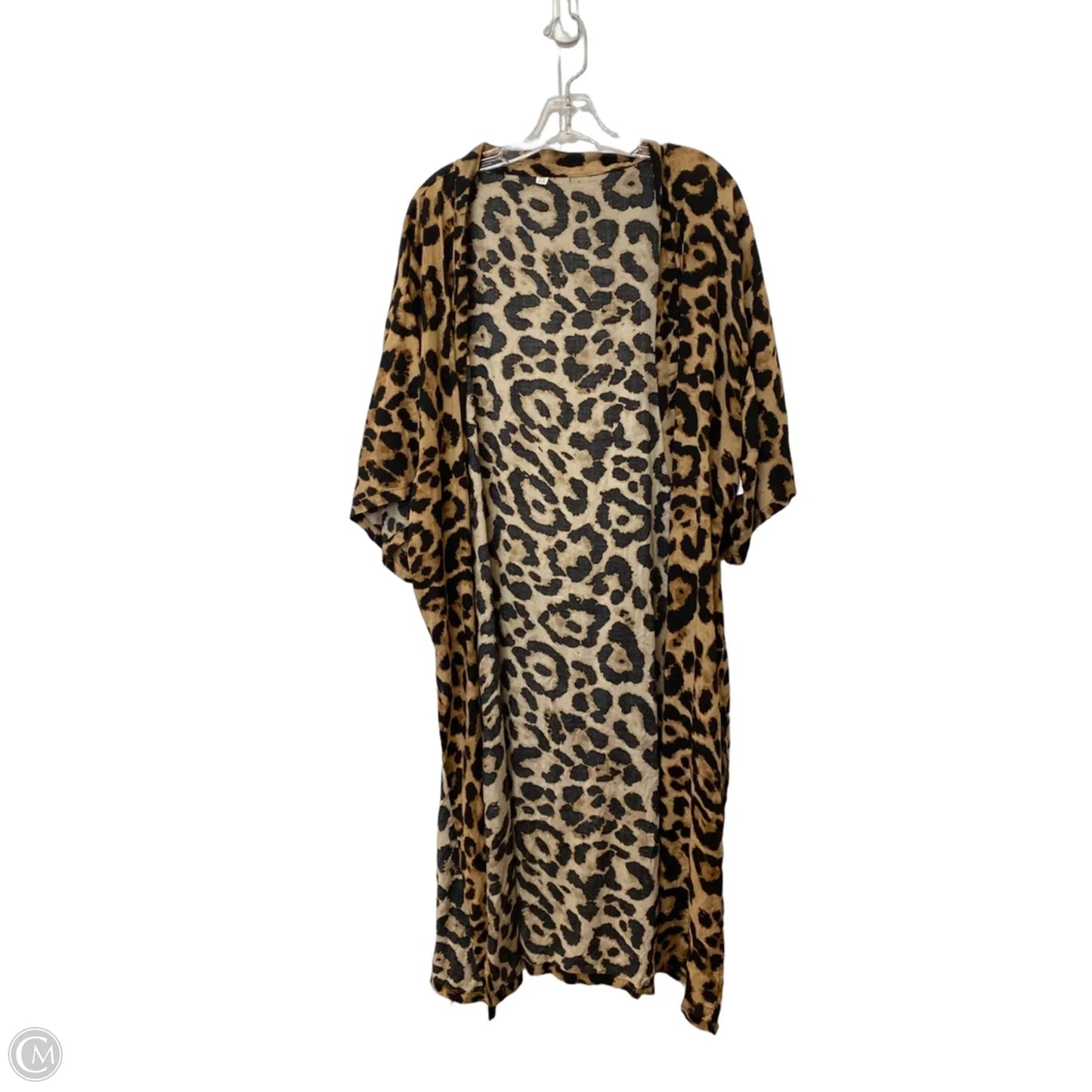Shawl By Clothes Mentor In Animal Print, Size: Osfm