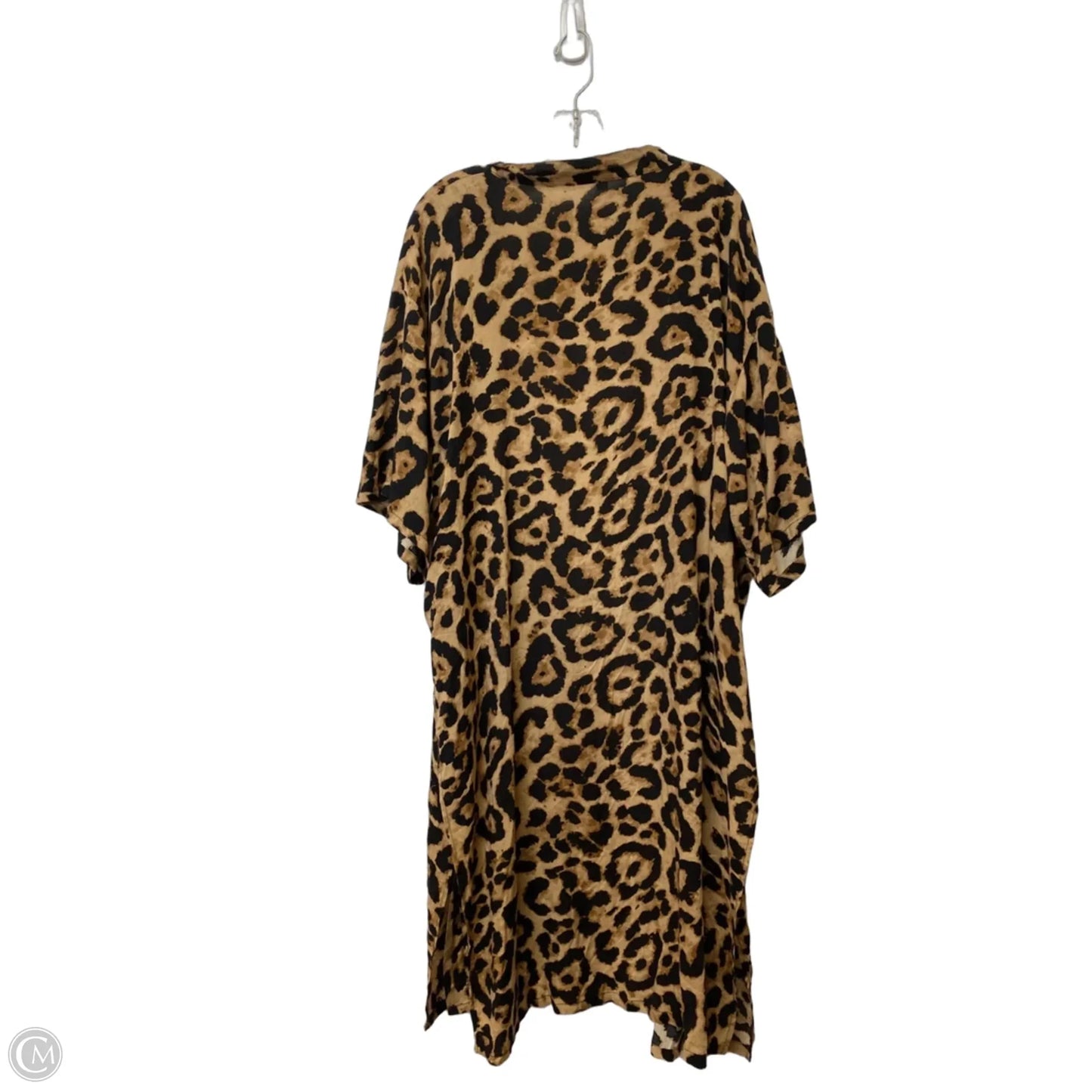 Shawl By Clothes Mentor In Animal Print, Size: Osfm