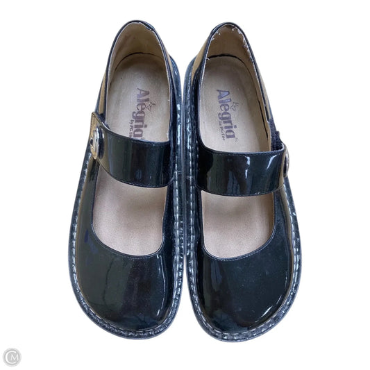 Shoes Flats By Alegria In Black, Size: 8