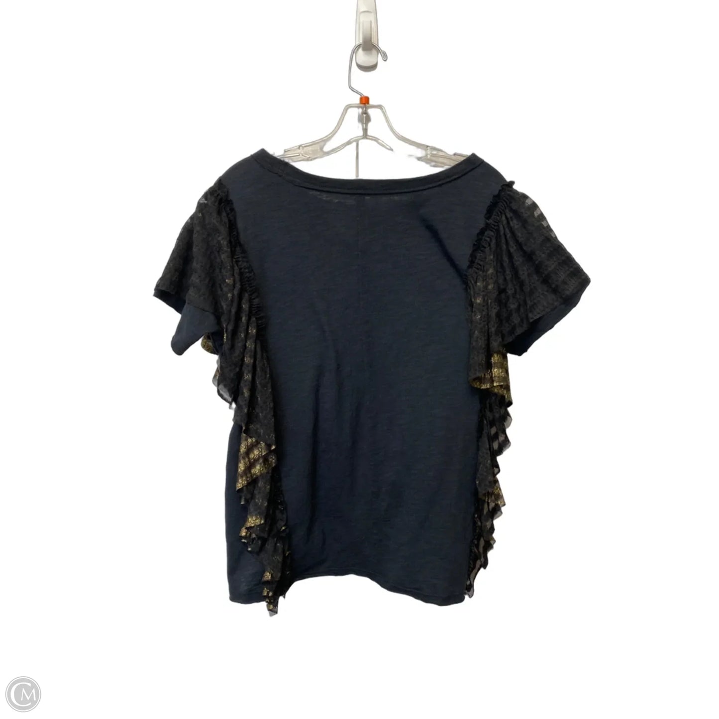 Top Short Sleeve By Pilcro In Black, Size: Xs