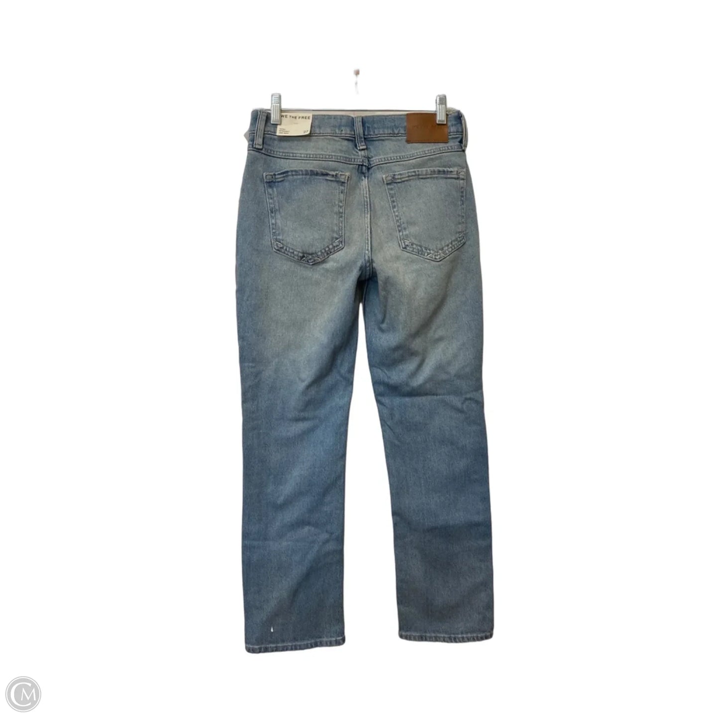 Jeans Straight By We The Free In Blue Denim, Size: 4