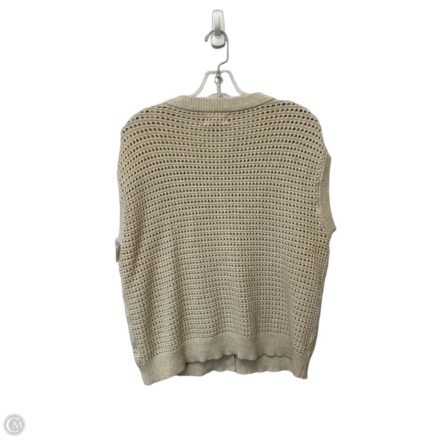 Top Sleeveless By Universal Thread In Cream, Size: S