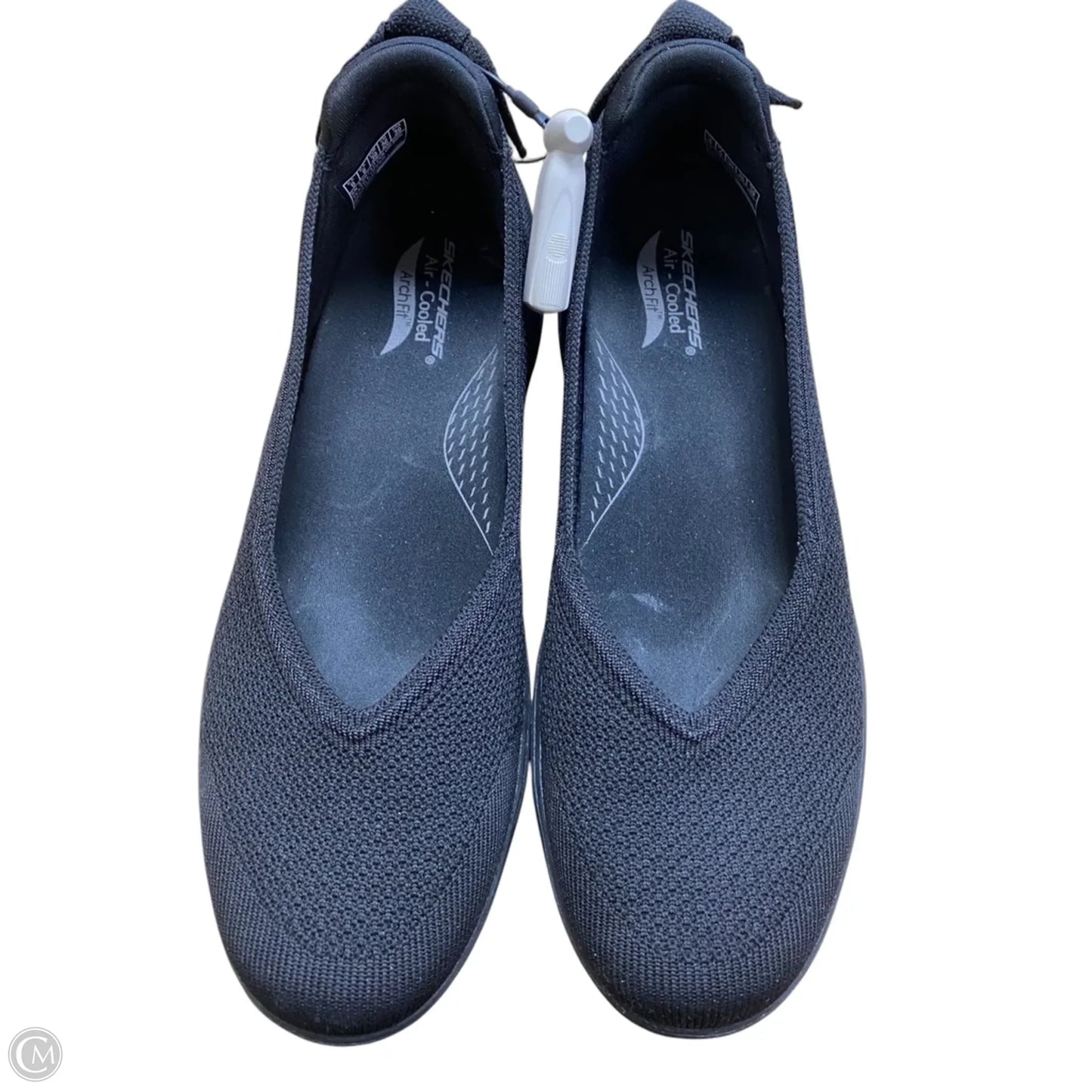 Shoes Flats By Skechers In Black, Size: 9