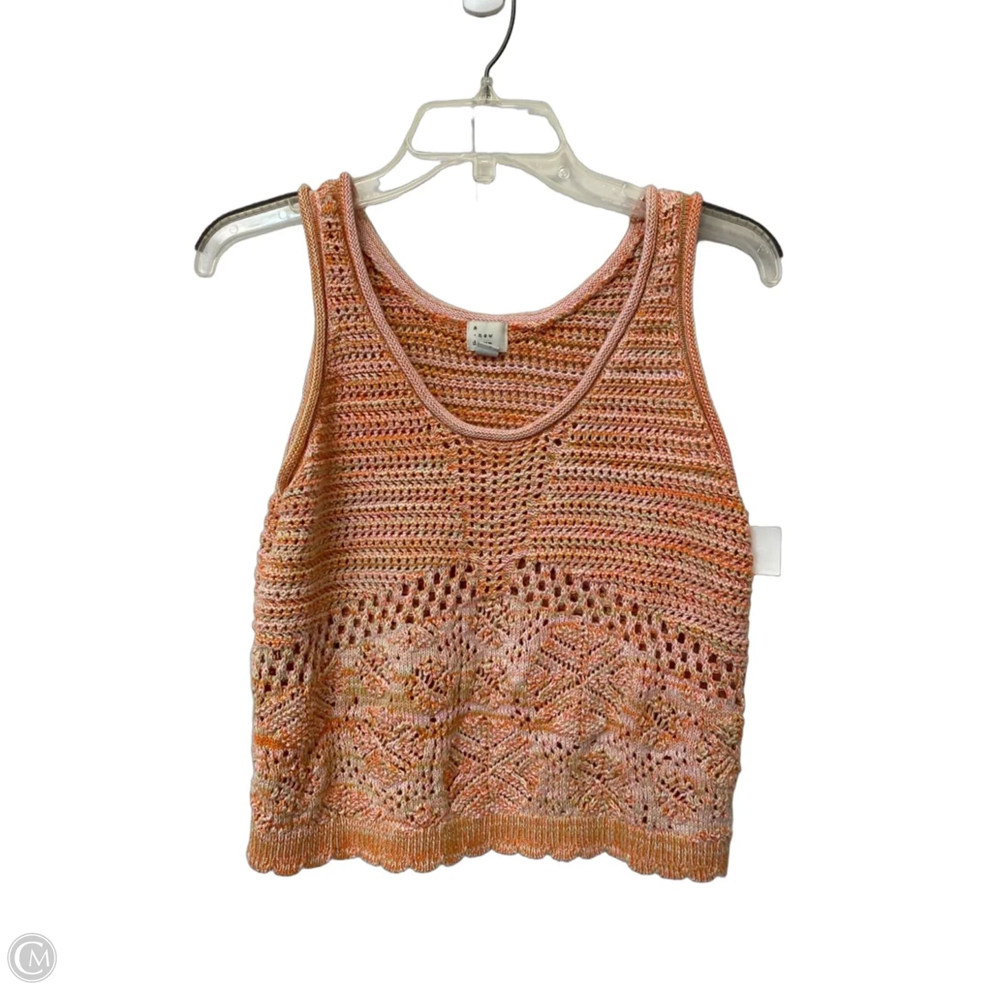 Top Sleeveless By A New Day In Pink, Size: M