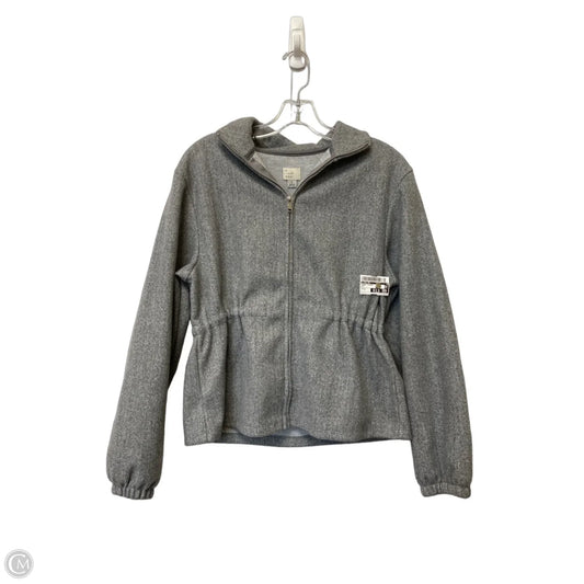 Jacket Fleece By A New Day In Grey, Size: S