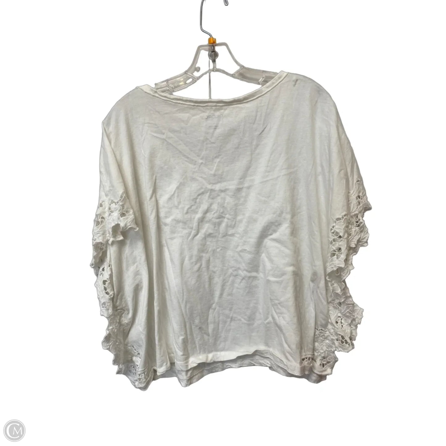 Top Short Sleeve By Pilcro In White, Size: Xl