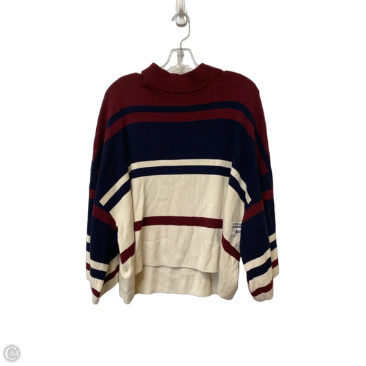 Sweater By Loft In Striped Pattern, Size: Xl