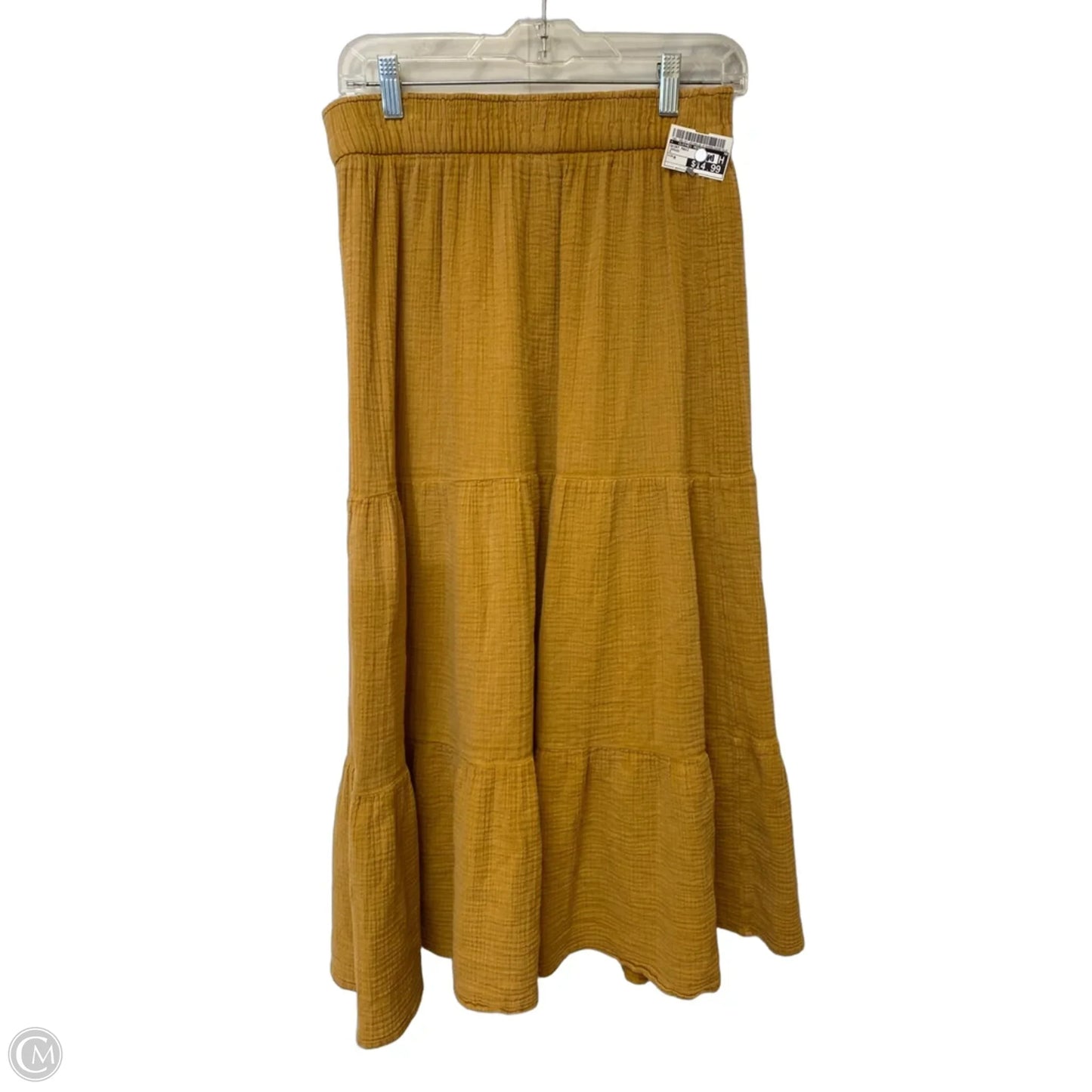 Skirt Maxi By Clothes Mentor In Orange, Size: M