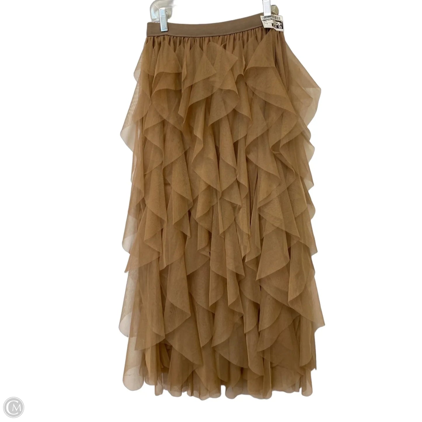 Skirt Maxi By Clothes Mentor In Brown, Size: M