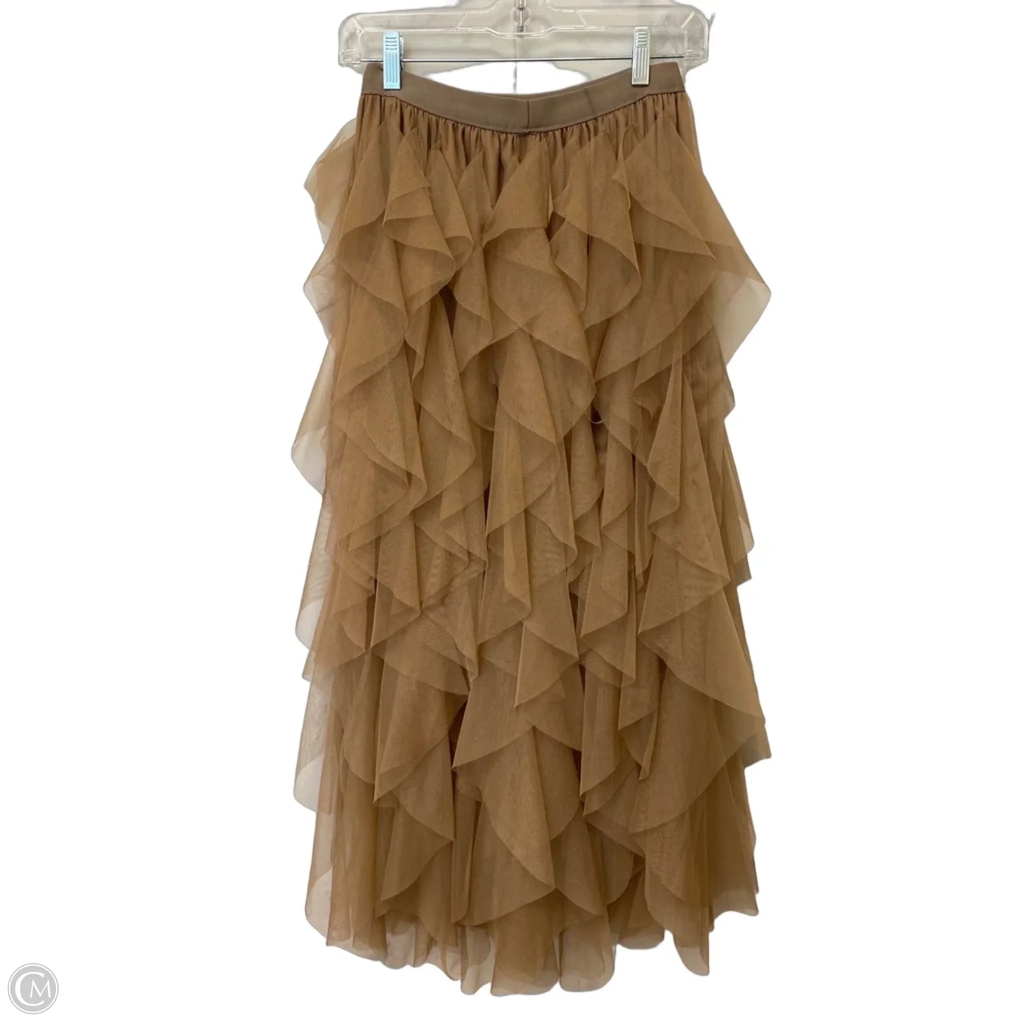Skirt Maxi By Clothes Mentor In Brown, Size: M