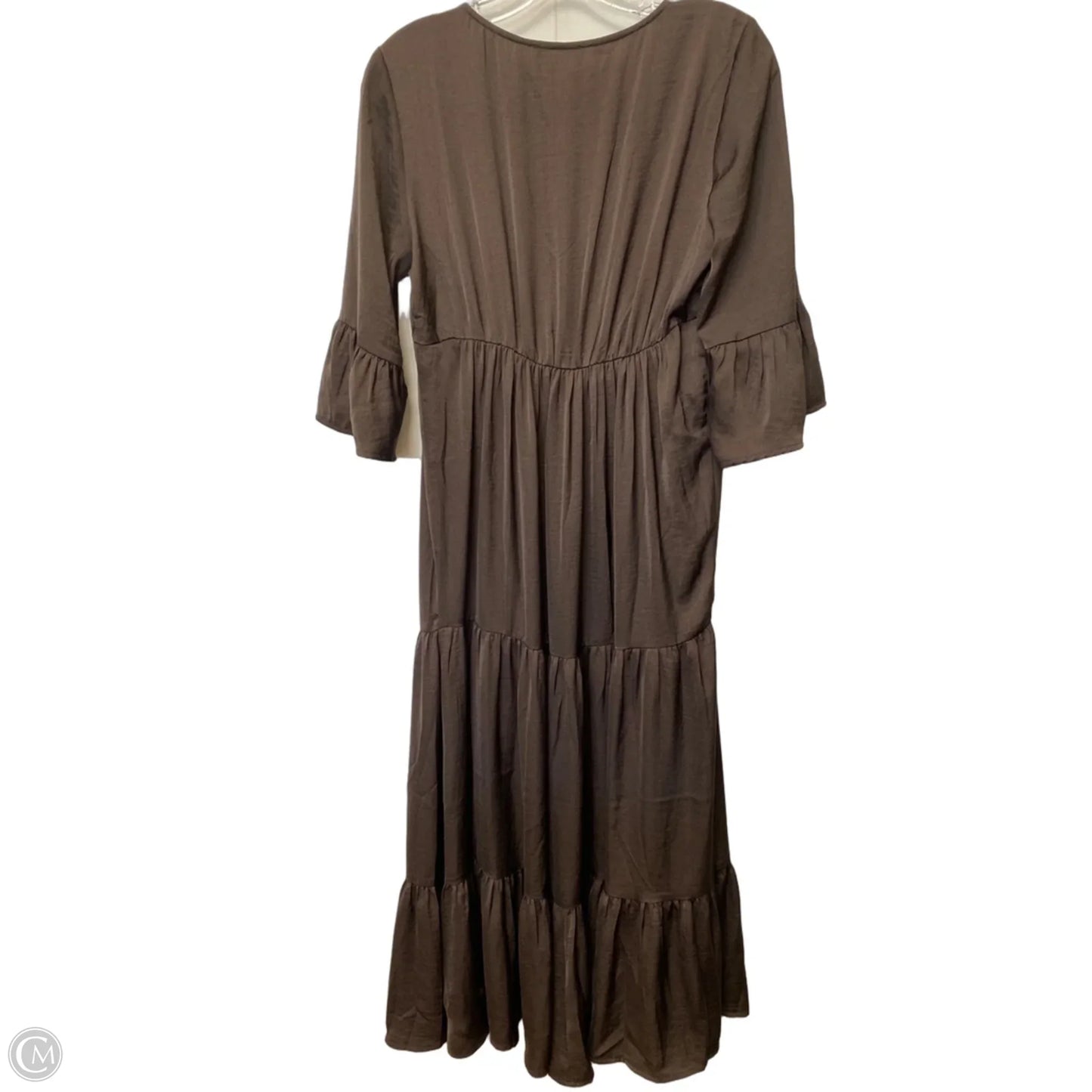 Dress Casual Maxi By Ingrid & Isabel In Brown, Size: S