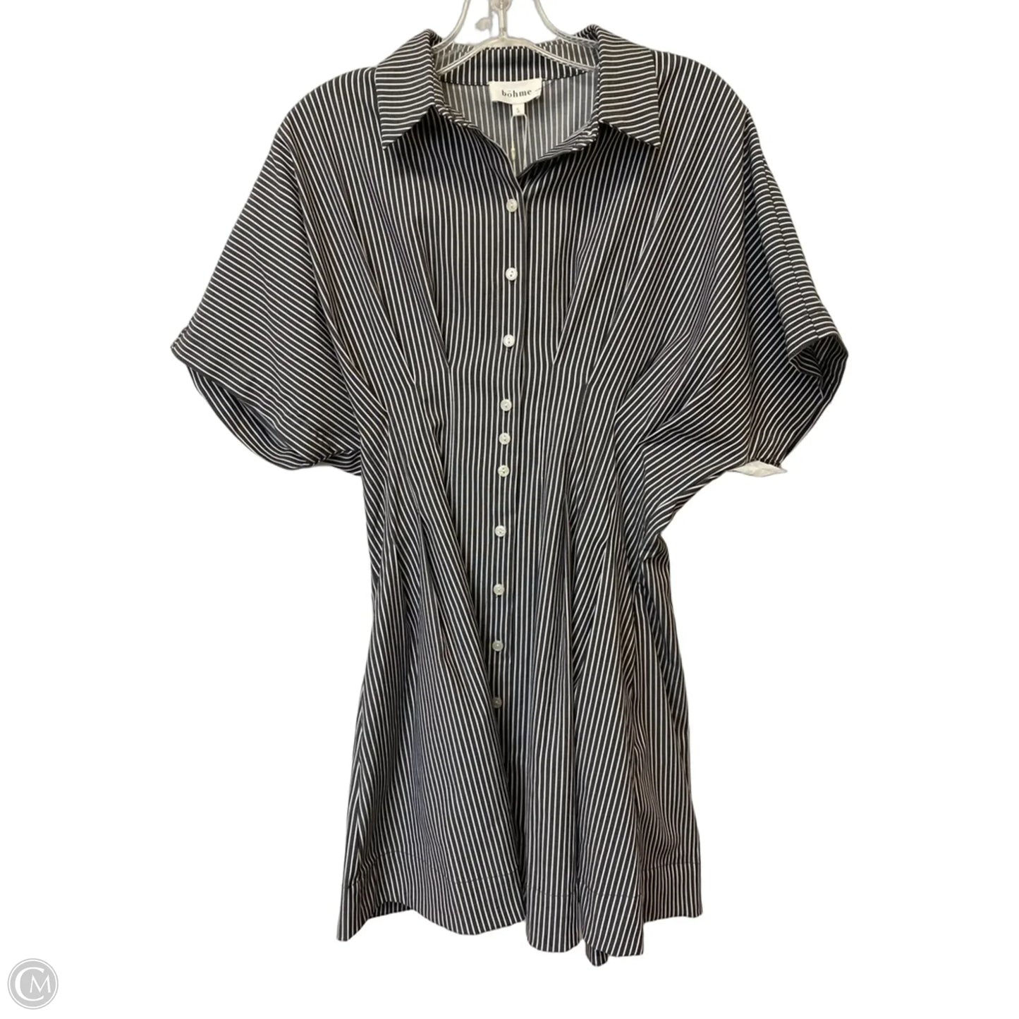 Dress Casual Midi By Bohme In Striped Pattern, Size: S