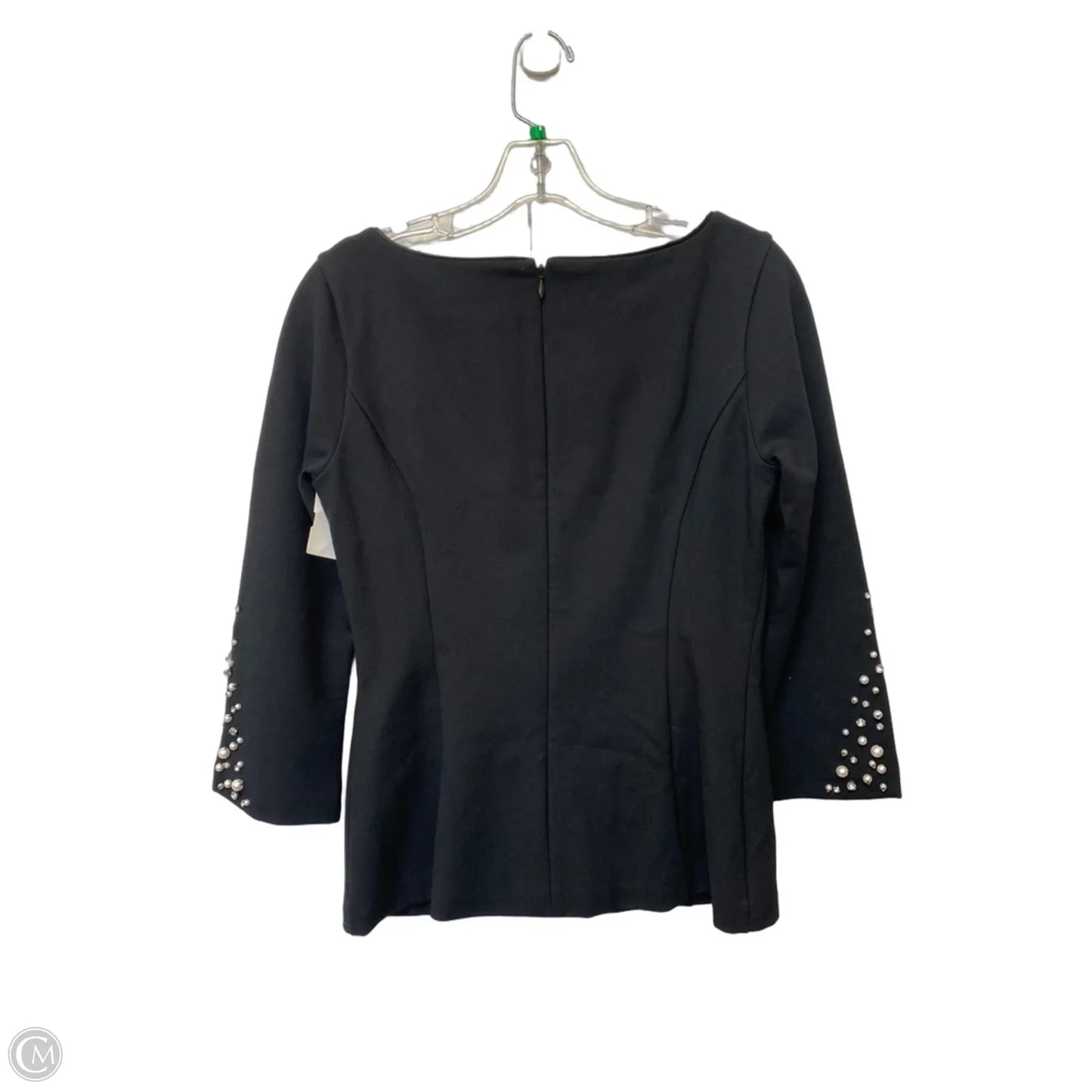 Top Long Sleeve By White House Black Market In Black, Size: 2