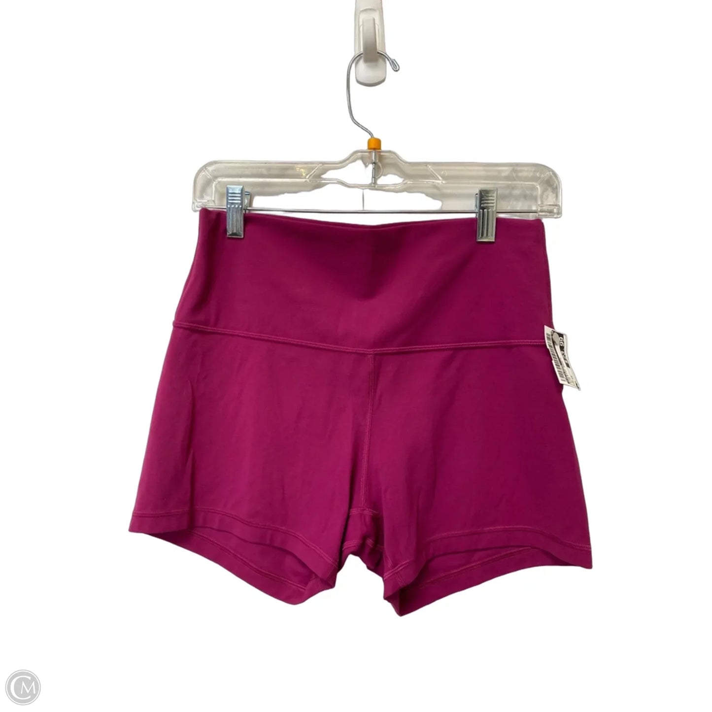 Athletic Shorts By Lululemon In Pink, Size: 10