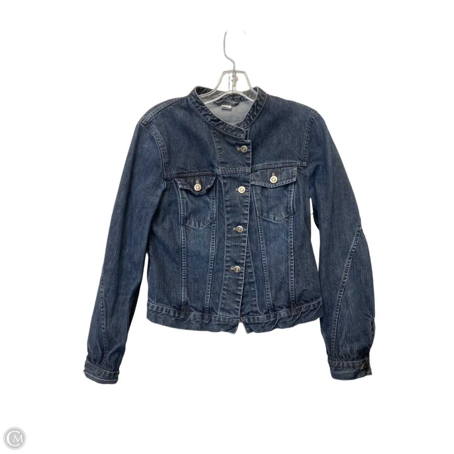 Jacket Denim By Garnet Hill In Blue Denim, Size: 10