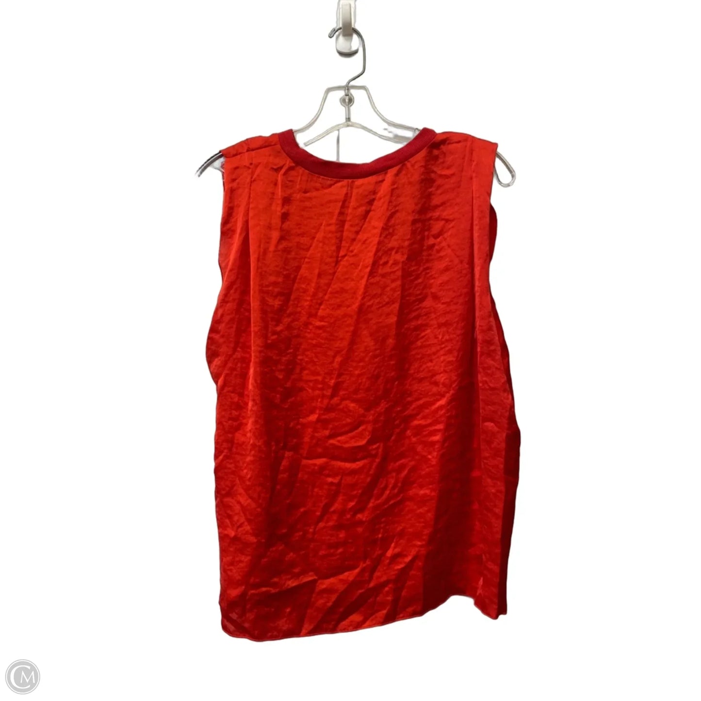Top Sleeveless By Cabi In Red, Size: S