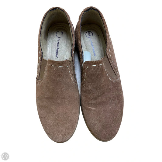 Shoes Flats By Hush Puppies In Brown, Size: 7