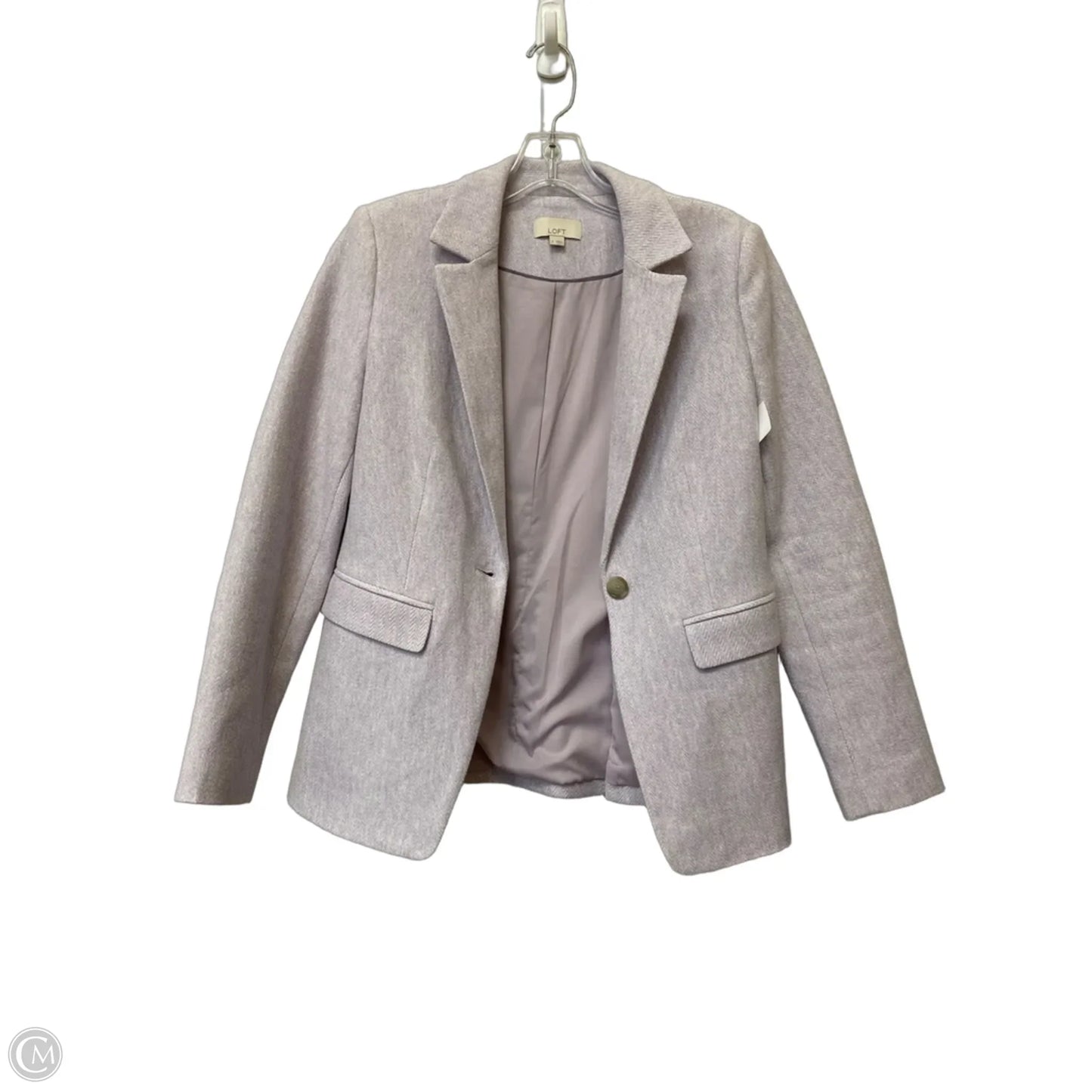 Blazer By Loft In Purple, Size: 2