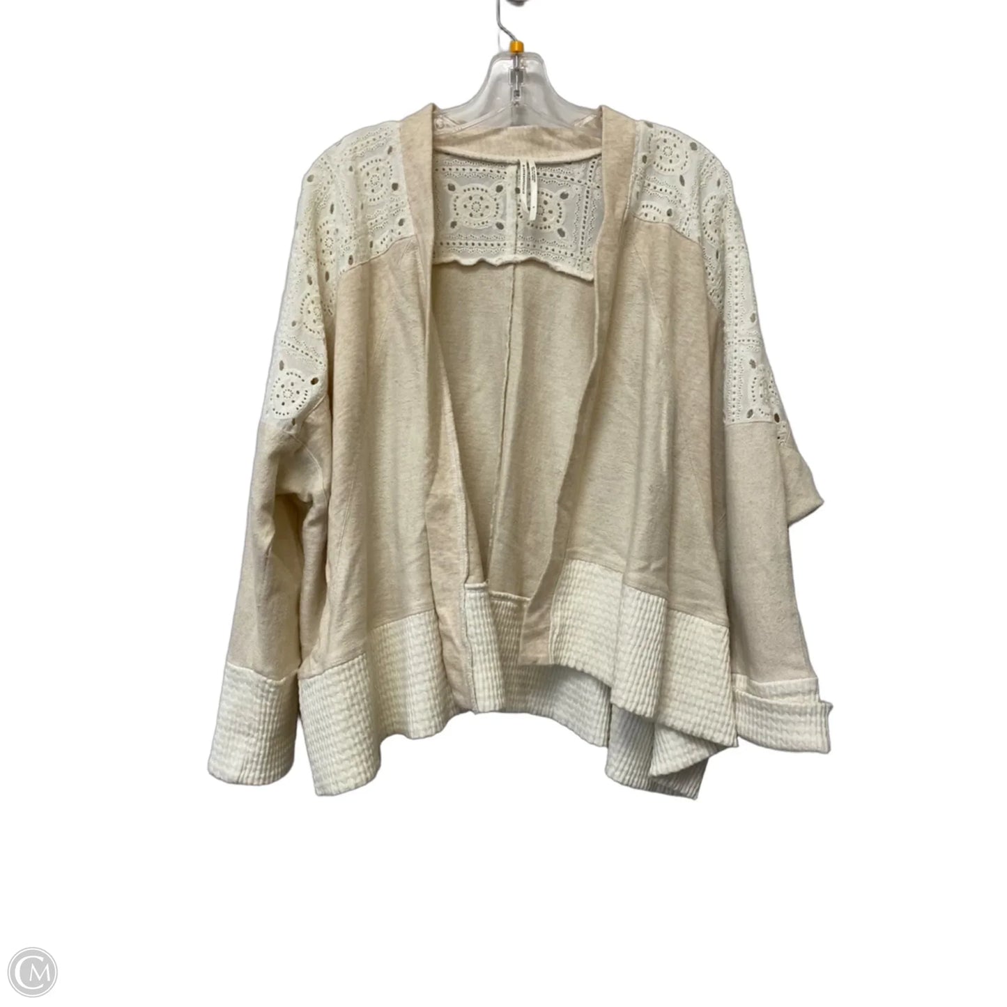 Cardigan By Anthropologie In Cream, Size: S