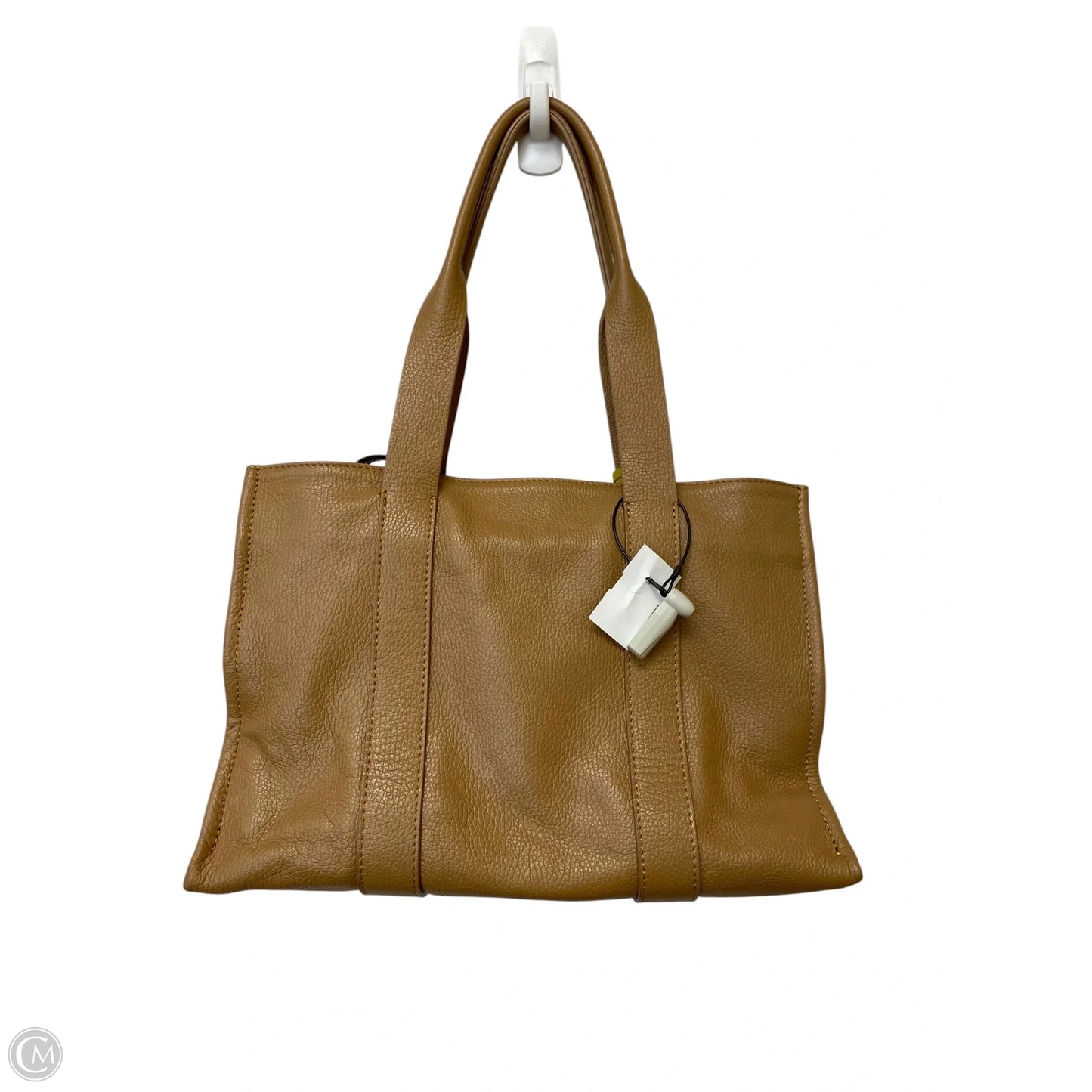 Handbag Leather By Cma, Size: Medium