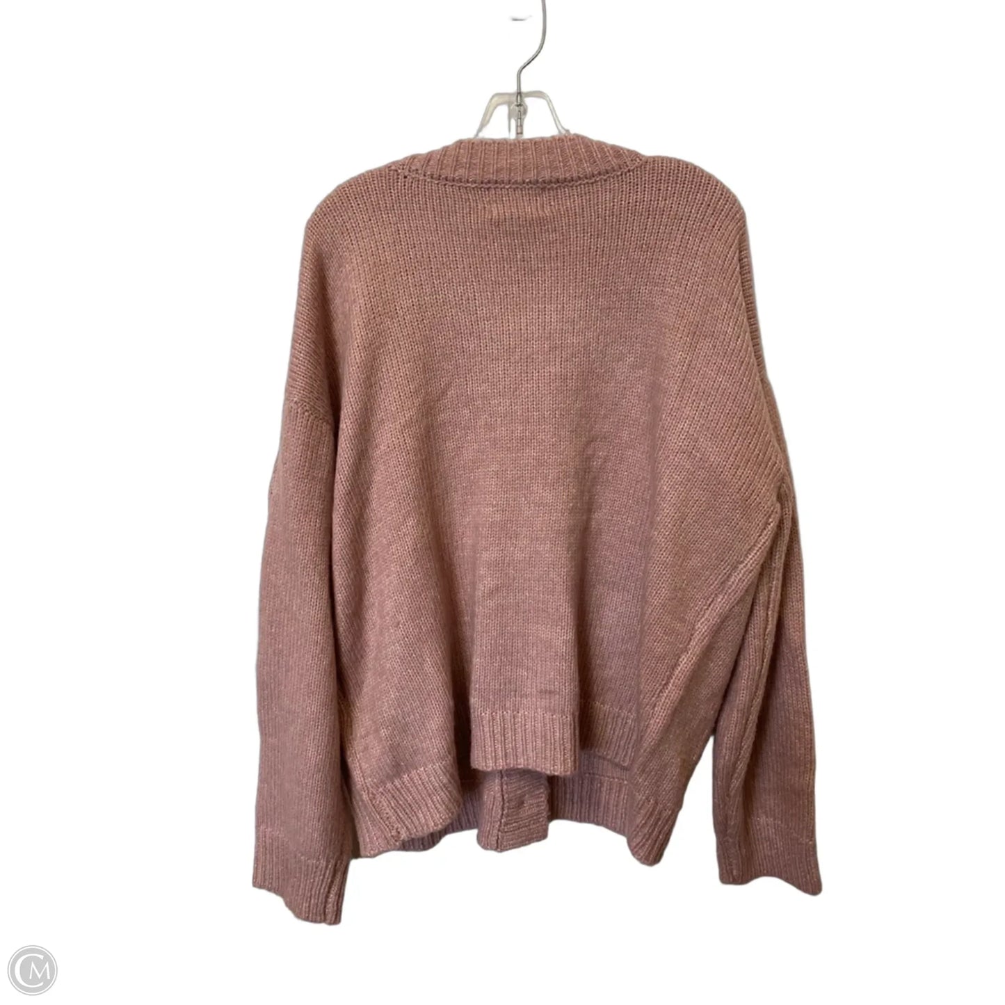 Sweater Cardigan By Olive And Oak In Purple, Size: Xl