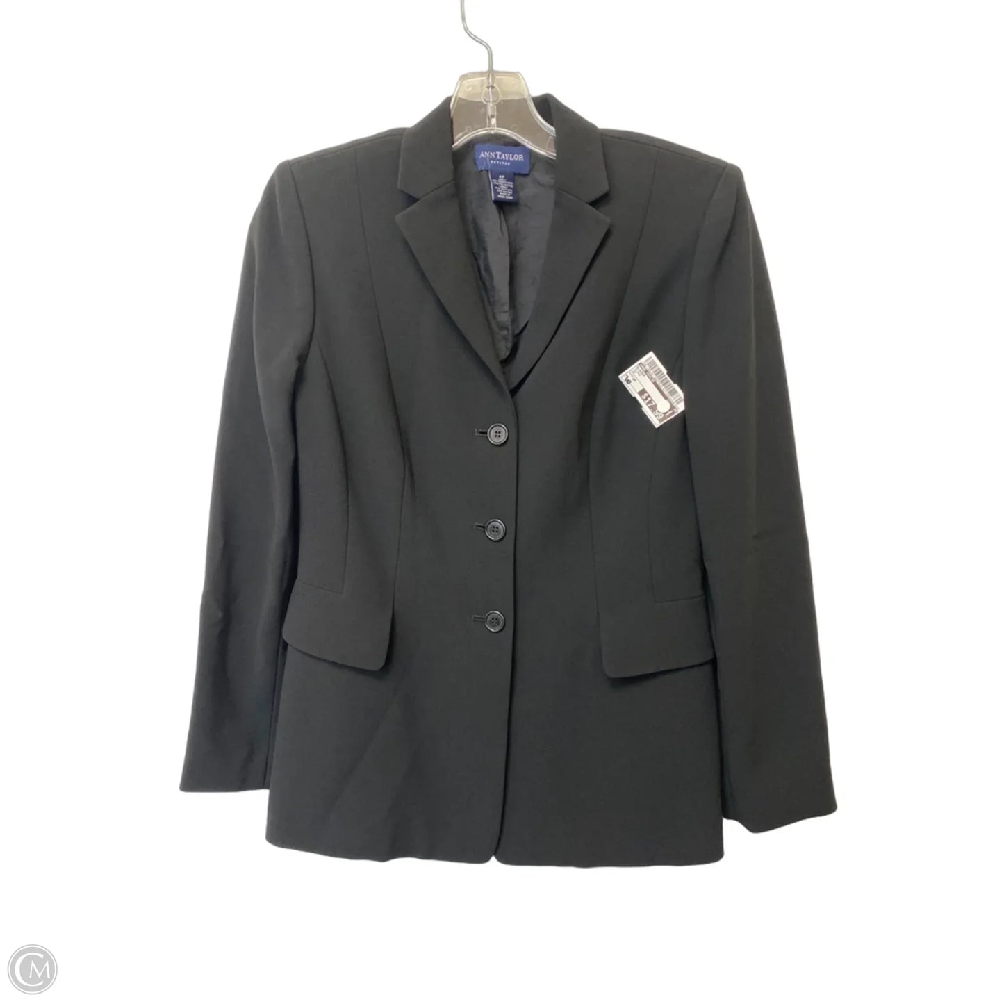 Blazer By Ann Taylor In Black, Size: 4p