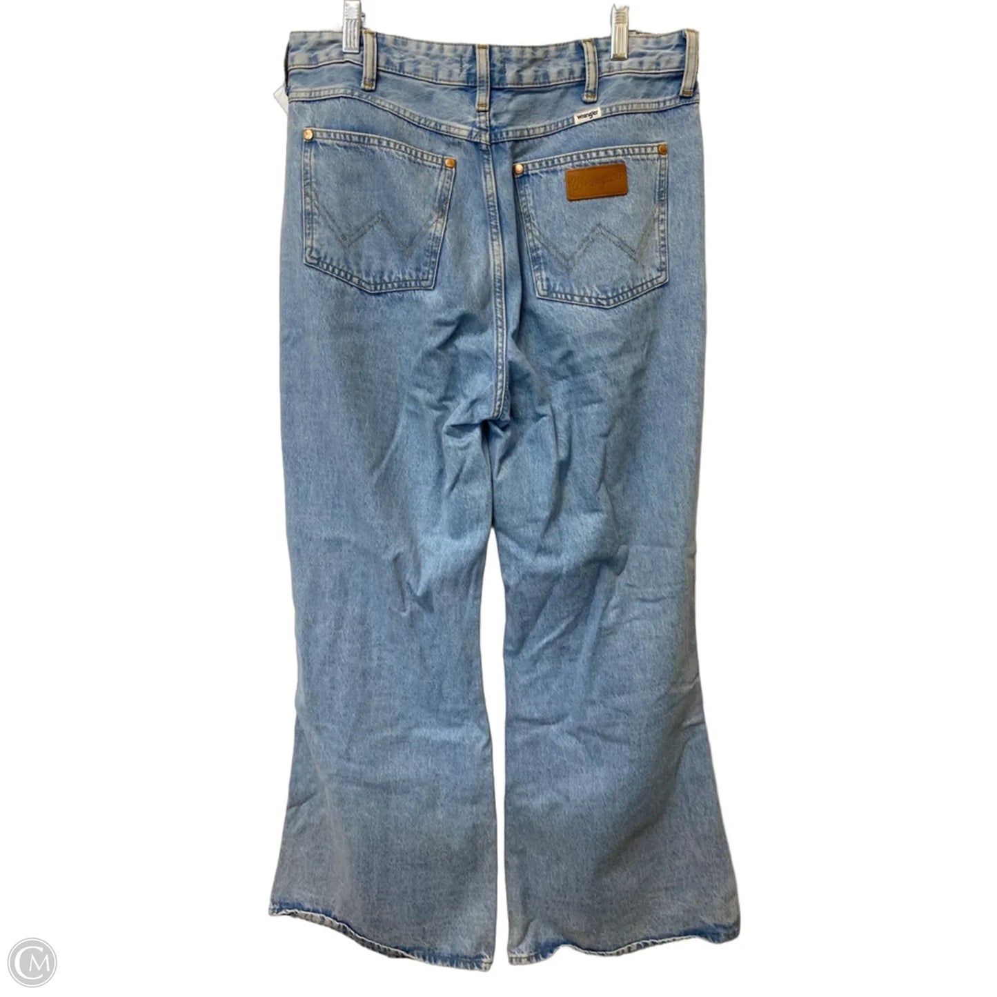 Jeans Boot Cut By Wrangler In Blue Denim, Size: 10