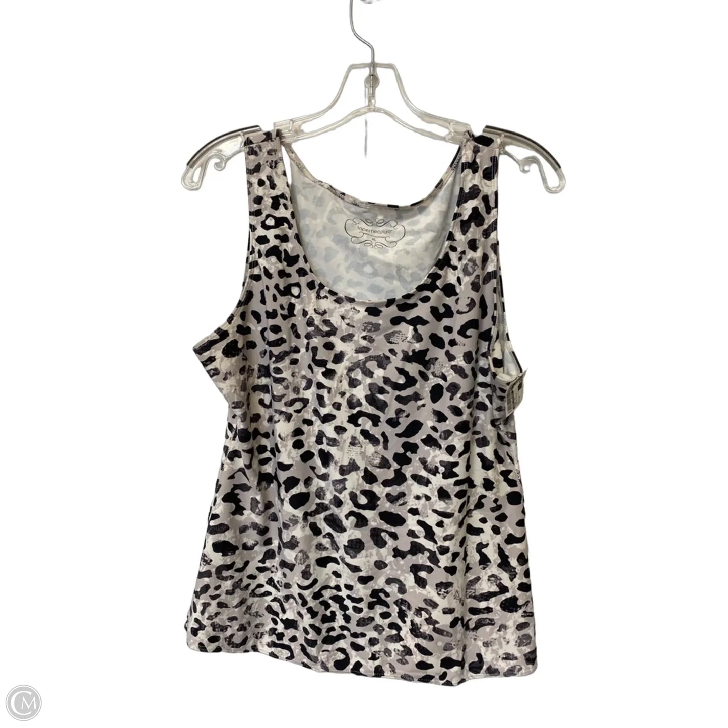 Tank Top By Tape Measure In Animal Print, Size: Xl