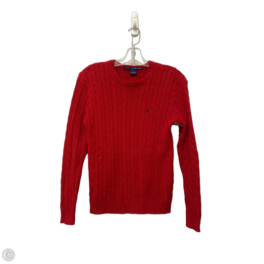 Sweater By Ralph Lauren In Red, Size: S
