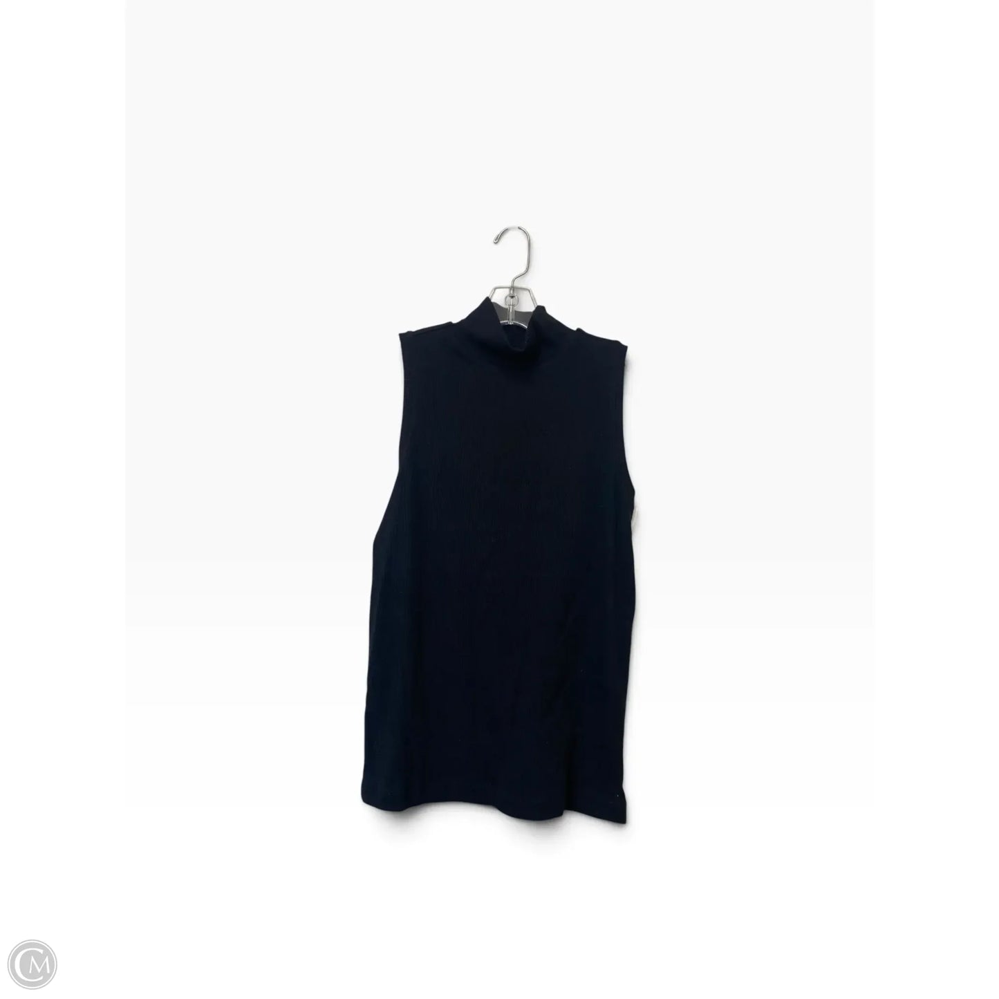 Top Sleeveless Basic By Loft In Black, Size: L